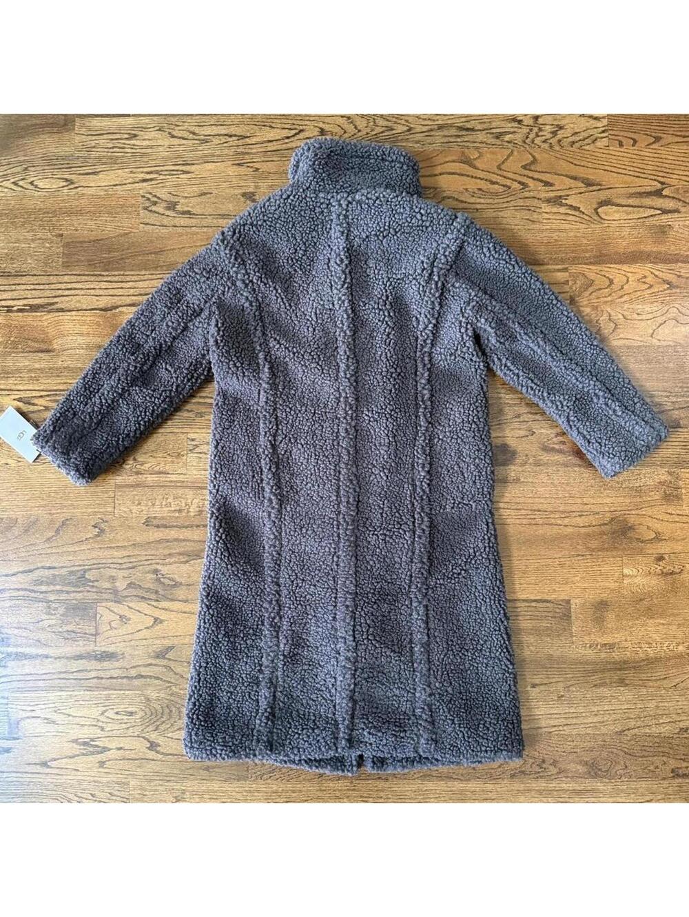 🖤 ugg teddy coat long sherpa jacket S NWT luxury cozy - Picture 8 of 8